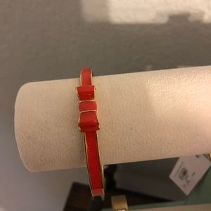Red & Gold Kate Spade Bangle